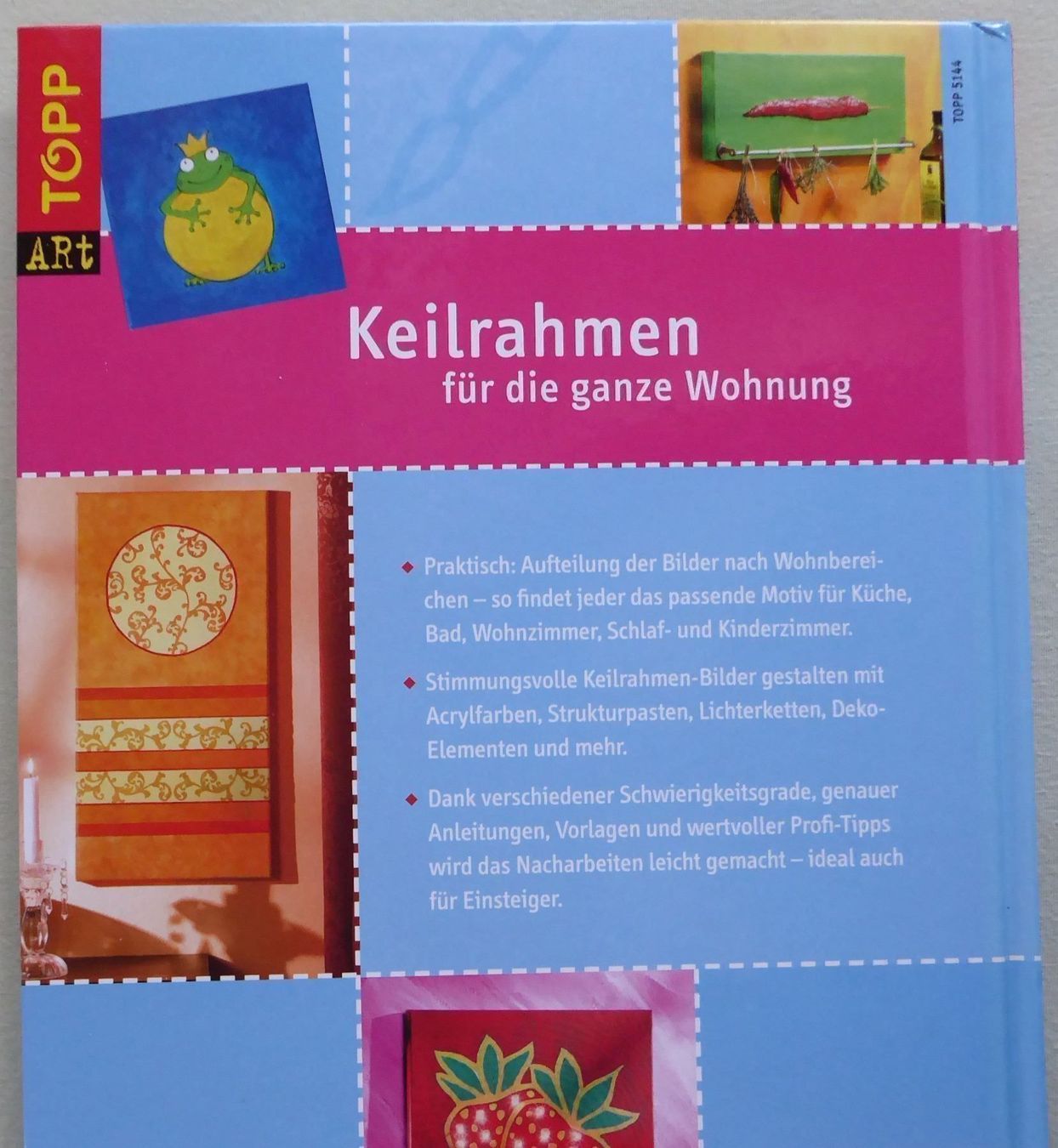 Bücher: TOPP Art  Keilrahmen Dekoration – Neu (gemäss Beschreibung) aus Wettingen von tonia3 1