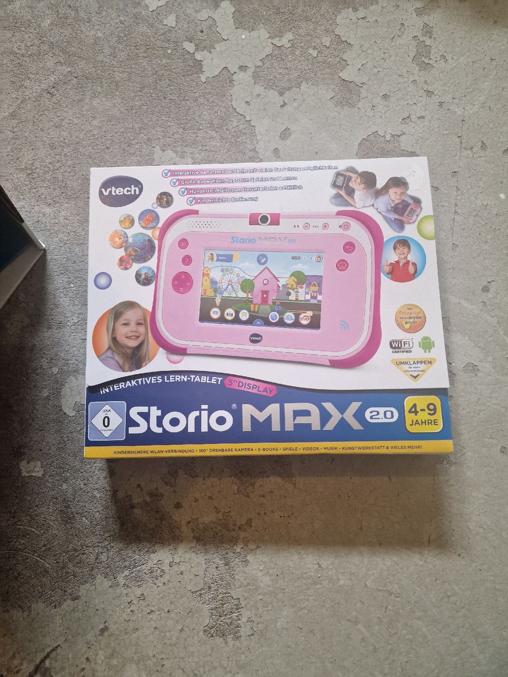 Vtech Tablet PC: V-tech interaktives Lern Tablet – Neu und originalverpackt aus Weinfelden von Tikmatik
