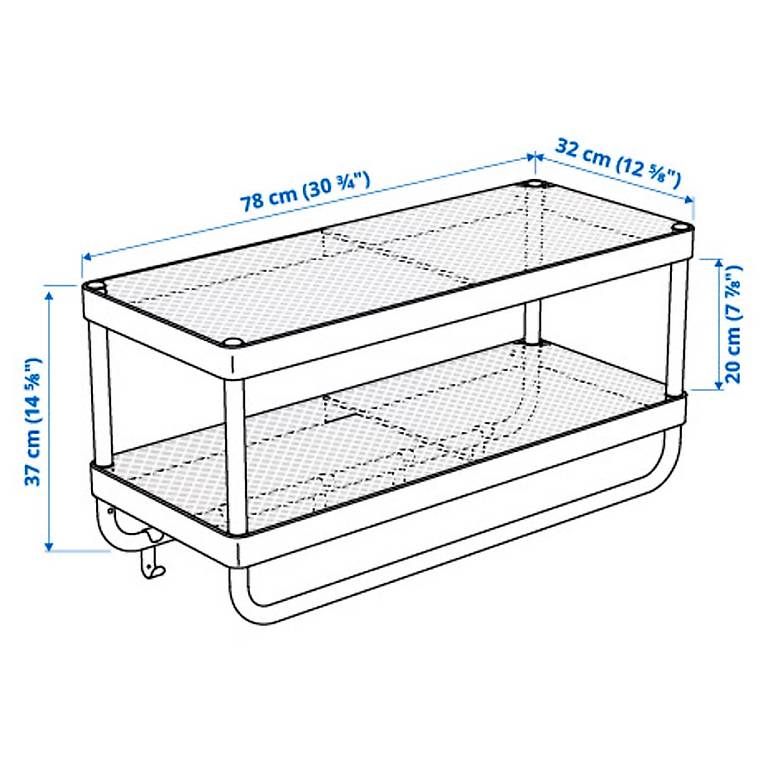 Garderobe: Ikea MACKAPÄR Garderobe/Hutablage – Gebraucht aus Zürich von alemaz 1