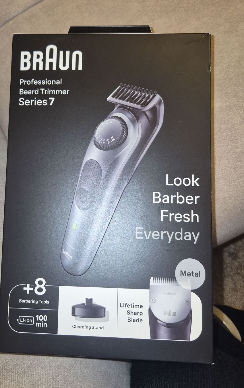 Braun Rasierapparate & Rasierklingen: Braun Barttrimmer Series 7 – Neu und originalverpackt aus Winterthur von Bedis94