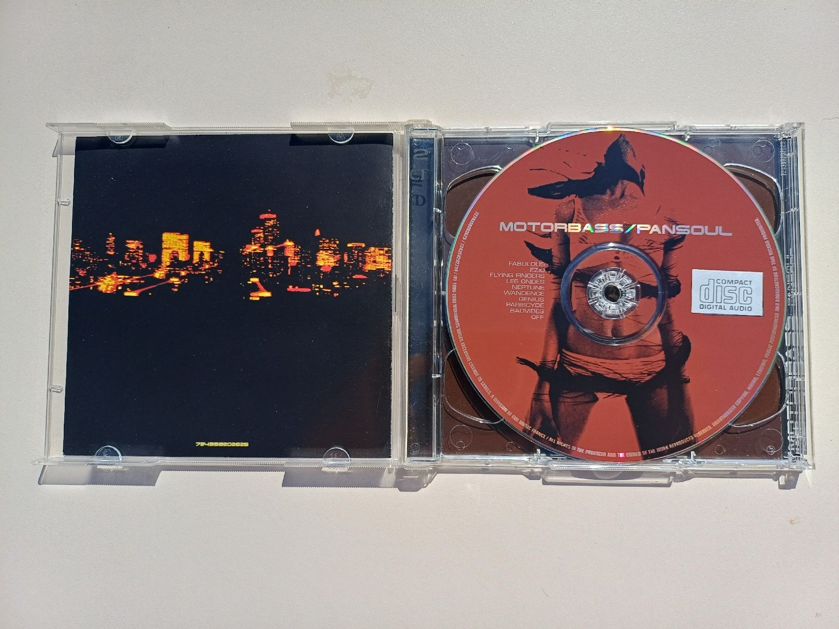 CD: MOTORBASS "Pansoul" CDx2 – Usato da Begnins venduto da Drastic-Sound 2