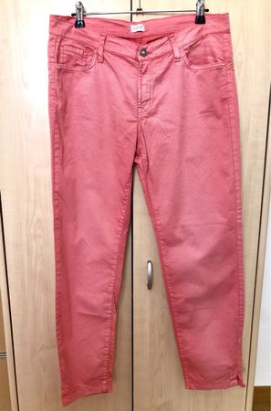 Sommerhose Fuchsia/Rosa mit Muster