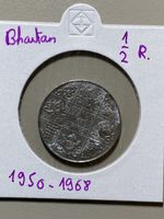 Bhoutan - 1/2 franc - 1950-1968