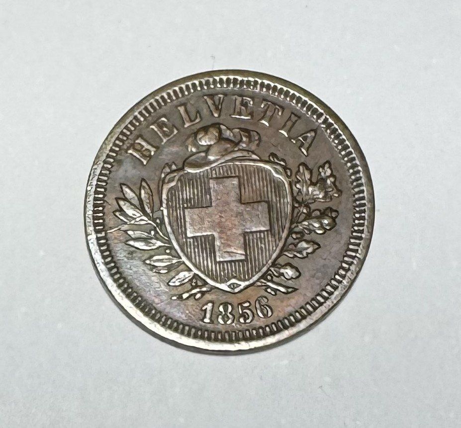 Tutti le monete: 1856 1 Rappen unz – Nuovo (secondo la descrizione) da Kirchberg SG venduto da Helveticus00
