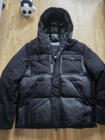 Doudoune Massimo Dutti, taille M, Noir, comme neuve!