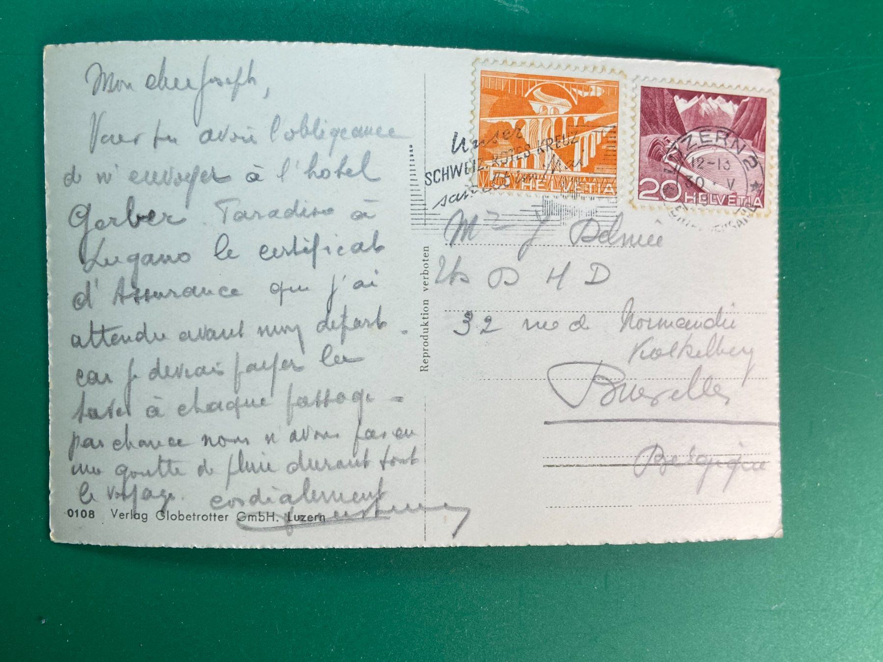 Cartoline postali: Luzern mit Pilatus – Usato da Steg VS venduto da danwer74 1