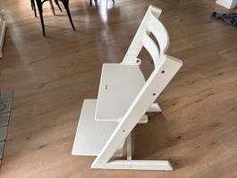 Stokke Tripp Trapp Kinderstuhl Weiss in gutem Zustand