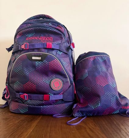 Coocazoo Rucksack mit Zubehör - Ideal für die Schule!
