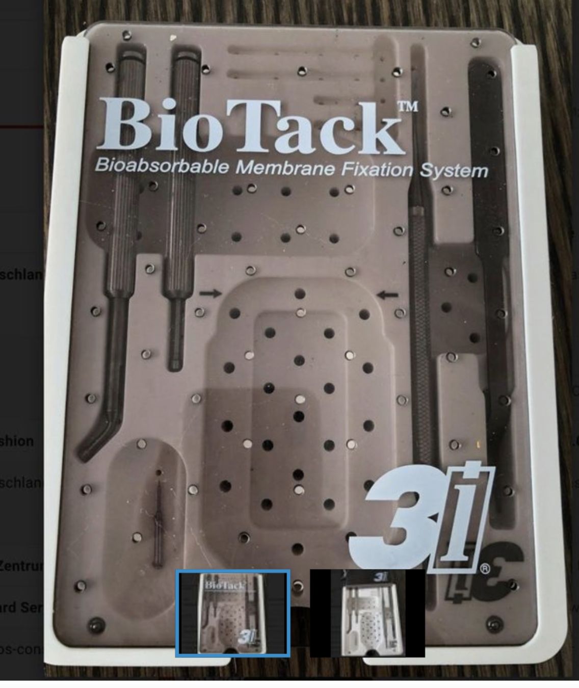 Medizinische Geräte: 3I BioTack Membran fixation system – Gebraucht aus Volketswil von praxis12 2