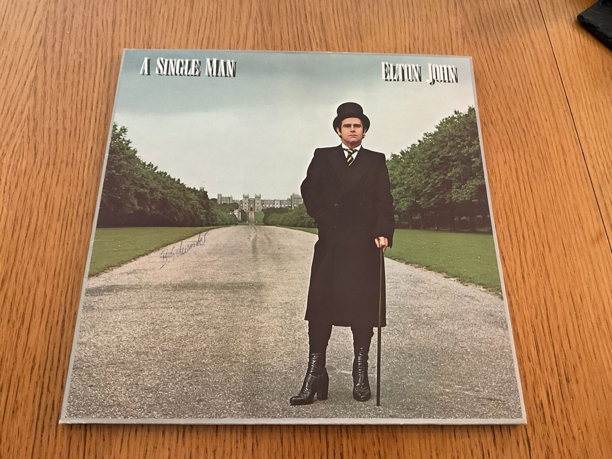 Dischi in vinile: Elton John - A Single Man LP Schallplatte Vinyl 1978 – Usato da Steinach venduto da Quarkie