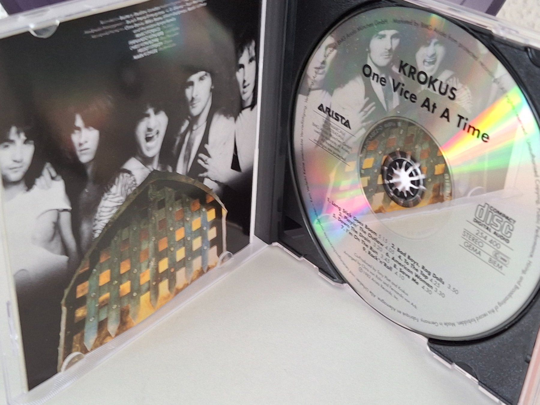 CD: CD Krokus - One Vice at a Time – Usato da Aarberg venduto da Jackup1 2