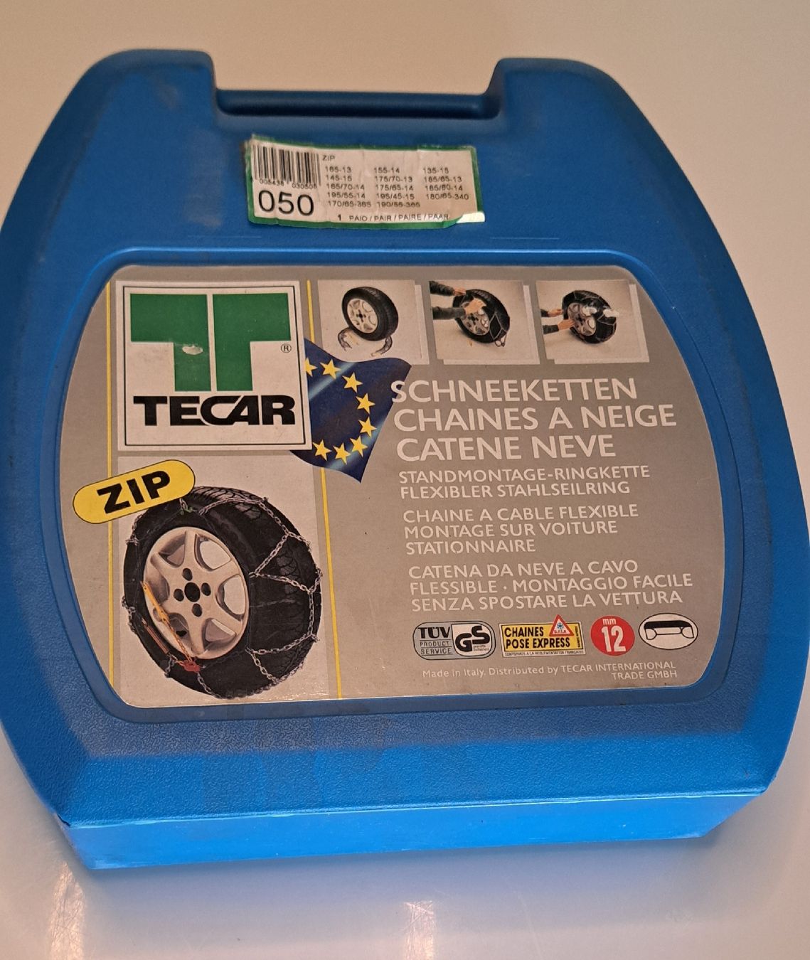 Tecar Catene da neve: Tecar Schneeketten ZIP 050, Neu – Nuovo e nell'imballaggio originale da Zürich venduto da Heute99