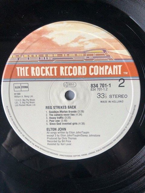 Dischi in vinile: Elton John – Usato da Aarwangen venduto da Jukebox3 9