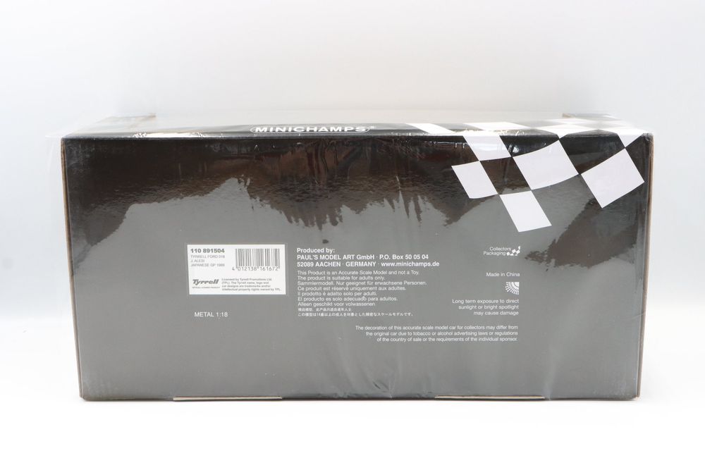Tyrrell Ford 018 J.Alesi Japanese GP 1989 118 Minichamps Kaufen auf