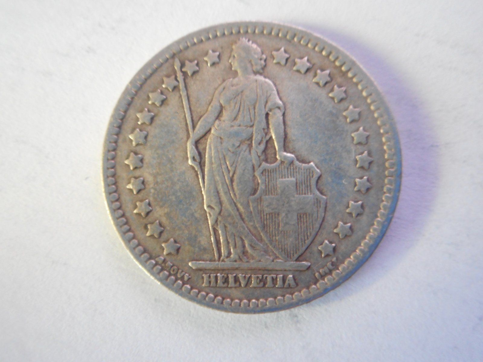 Alle Münzen: 1 Fr. 1943 silber – Gebraucht aus Kriegstetten von pizlad2010 1