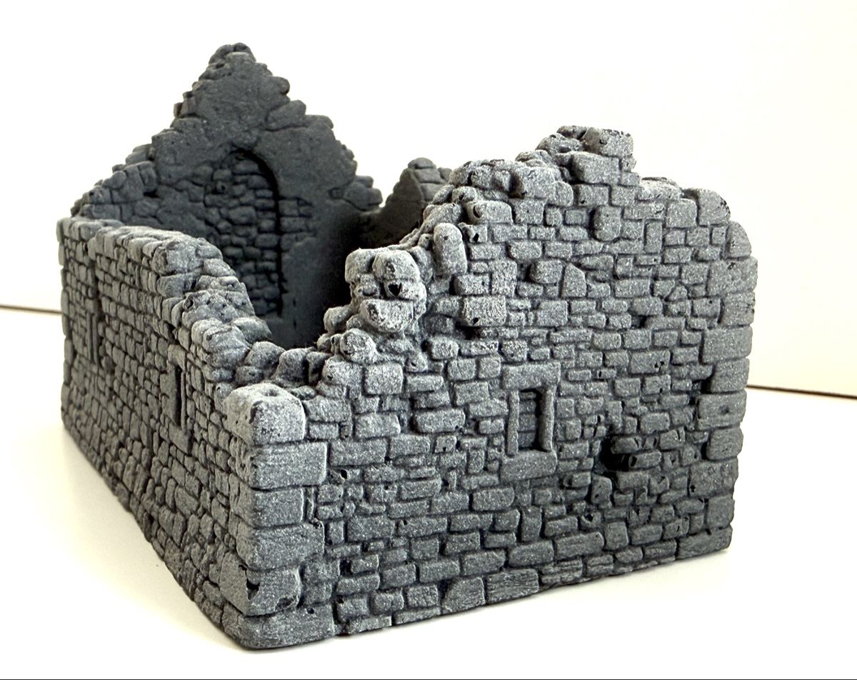 Noch Modelleisenbahnen: H0 Noch Kirche Ruine  – Neu (gemäss Beschreibung) aus Basel von Juland 2