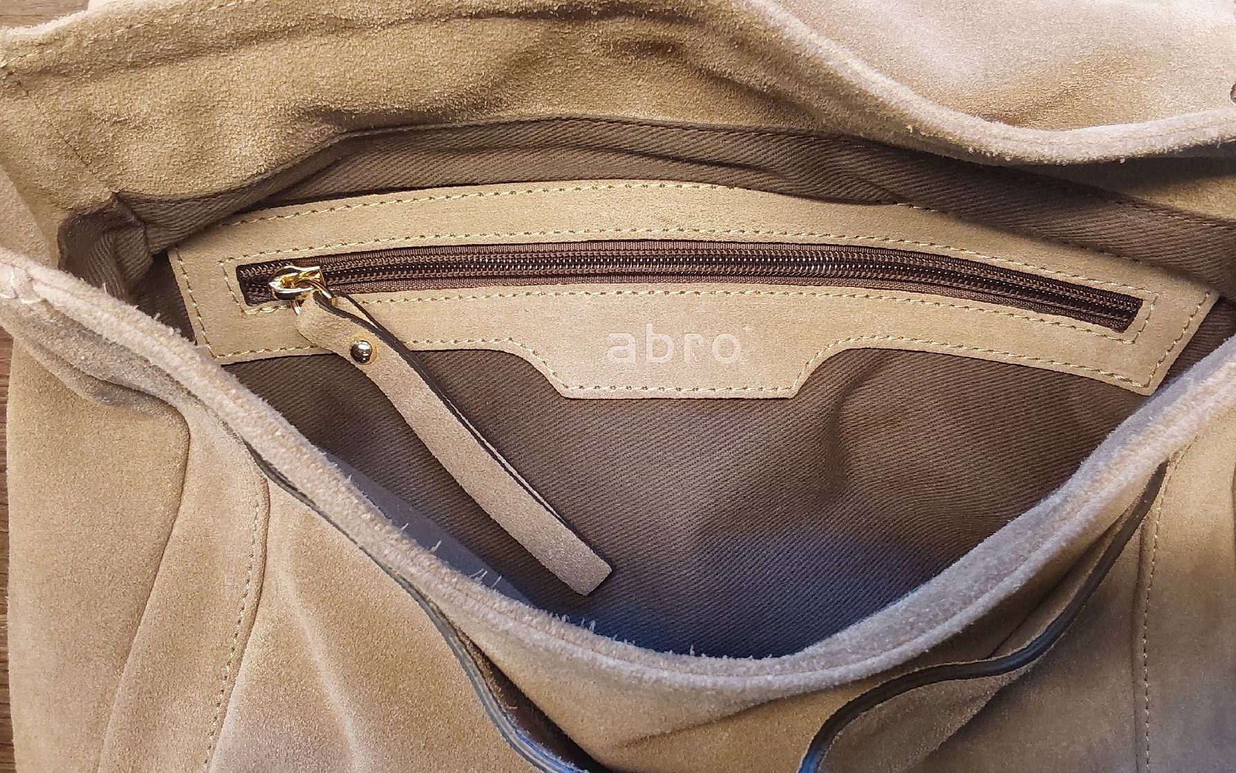 Abro Borse da donna: Wildledertasche Abro beige – Usato da Köniz venduto da scopello12 6