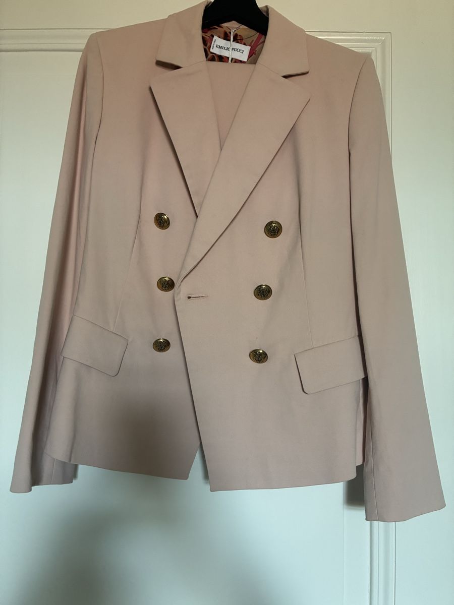 Emilio Pucci Completi & Tailleur: Emilio Pucci Rosa Anzug IT 44 – Nuovo (secondo la descrizione) da Basel venduto da saidser