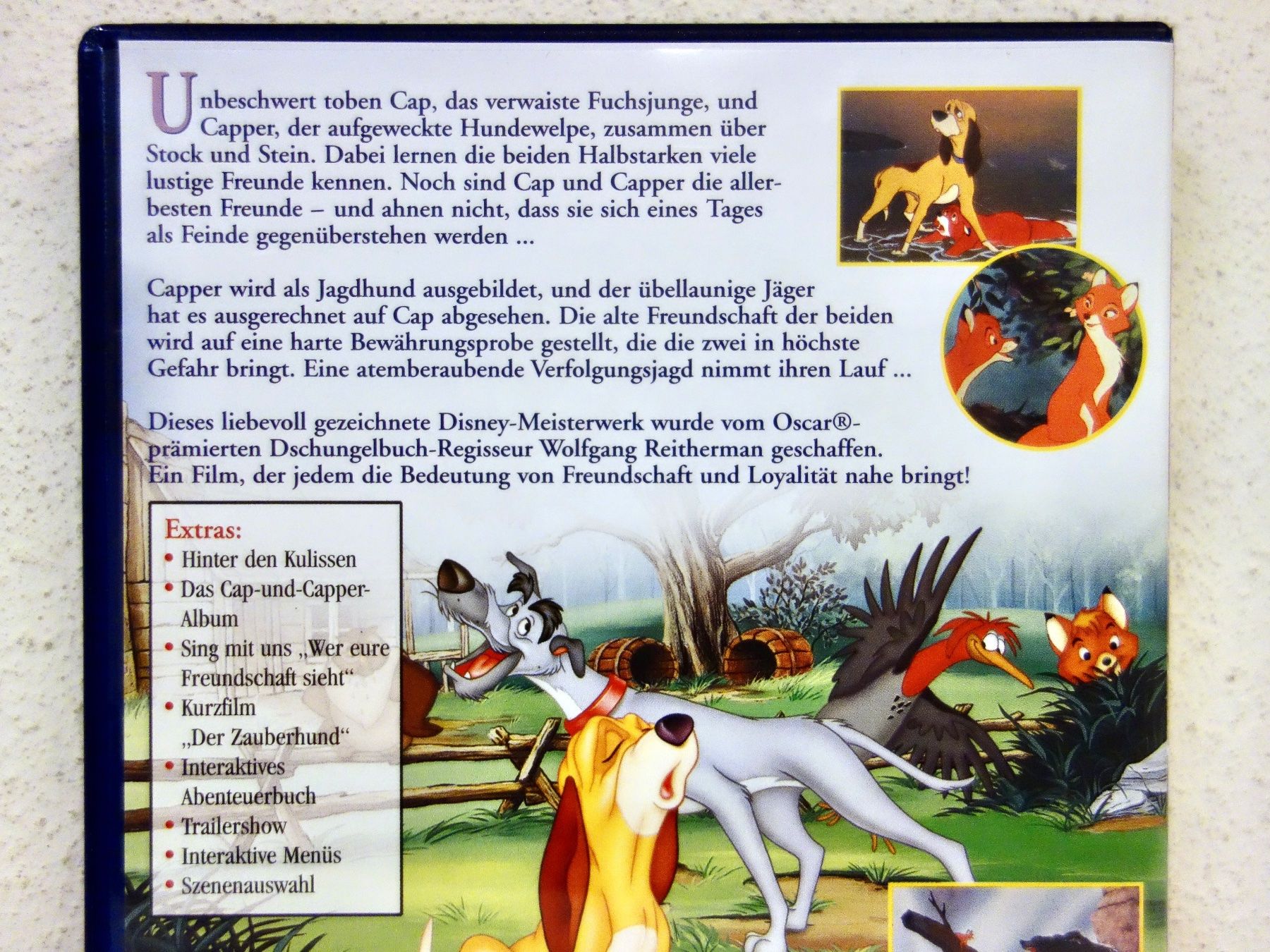 Alle DVDs: DVD CAP UND CAPPER WALT DISNEY MEISTERWERKE – Gebraucht aus Kerzers von wisaundso 2