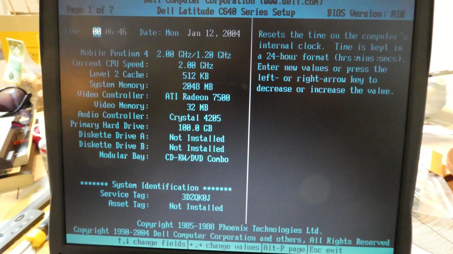 Dell Notebooks: Display für Dell Latitude C640 – Gebraucht aus Lausen von Vectrex1