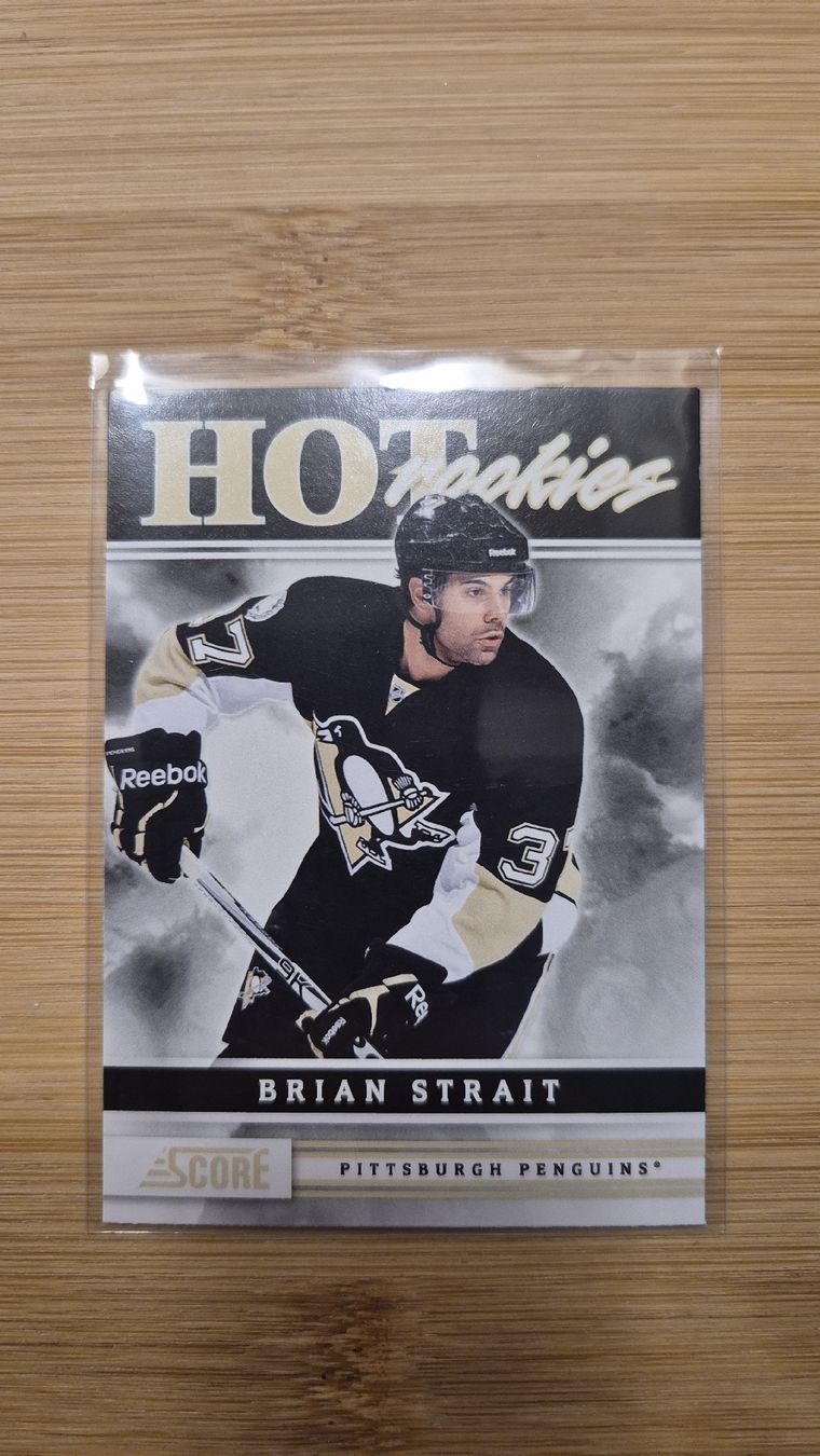 NHL Carte collezionabili: NHL Brian Strait Pittsburgh Penguins – Usato da Bellach venduto da paedu-1980