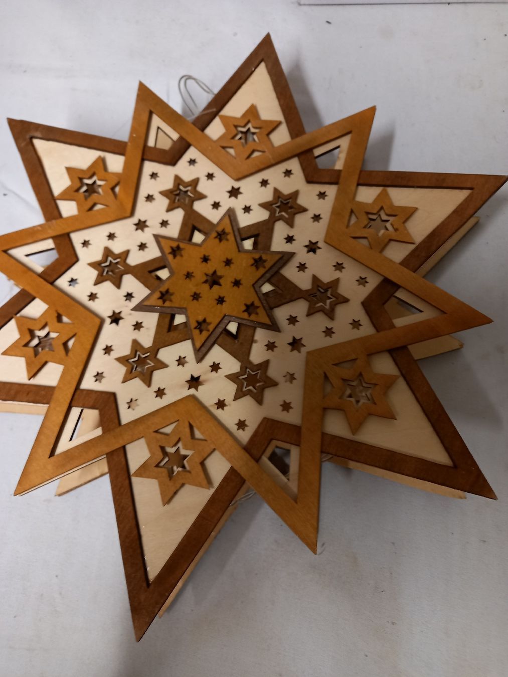 Tutte le decorazioni: Weihnachtsstern aus Holz – Usato da Seon venduto da Zack_16 7