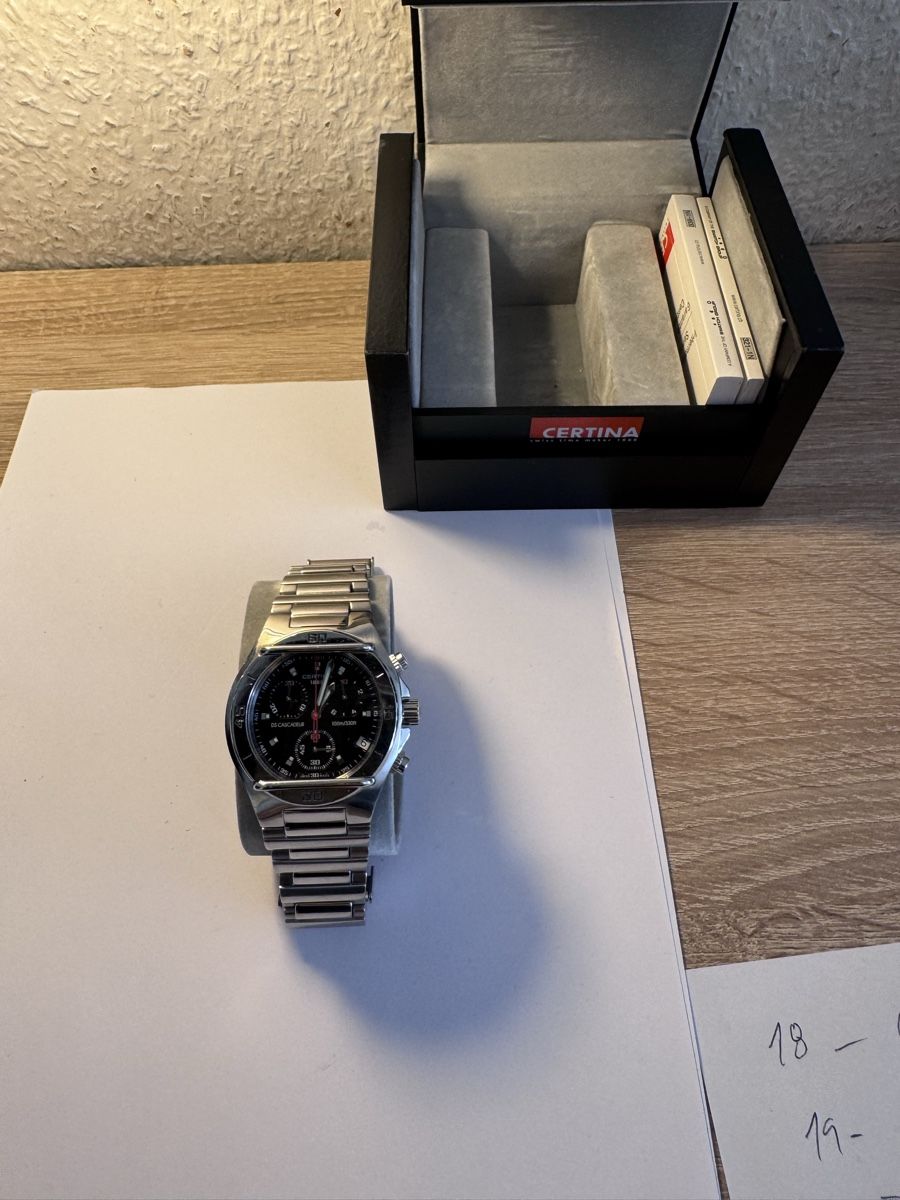 Certina Orologi: Certina DS Cascadeur,acier inoxydable, comme neuve! – Usato da Vésenaz venduto da Angela.C3 1