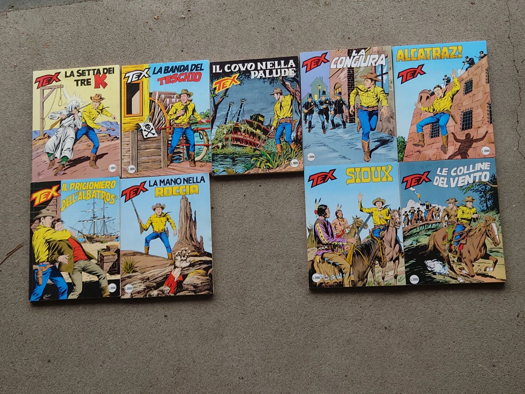 Fumetti: TEX - Vendo albi 351-360 – Usato da Vezia venduto da rembrandt-409