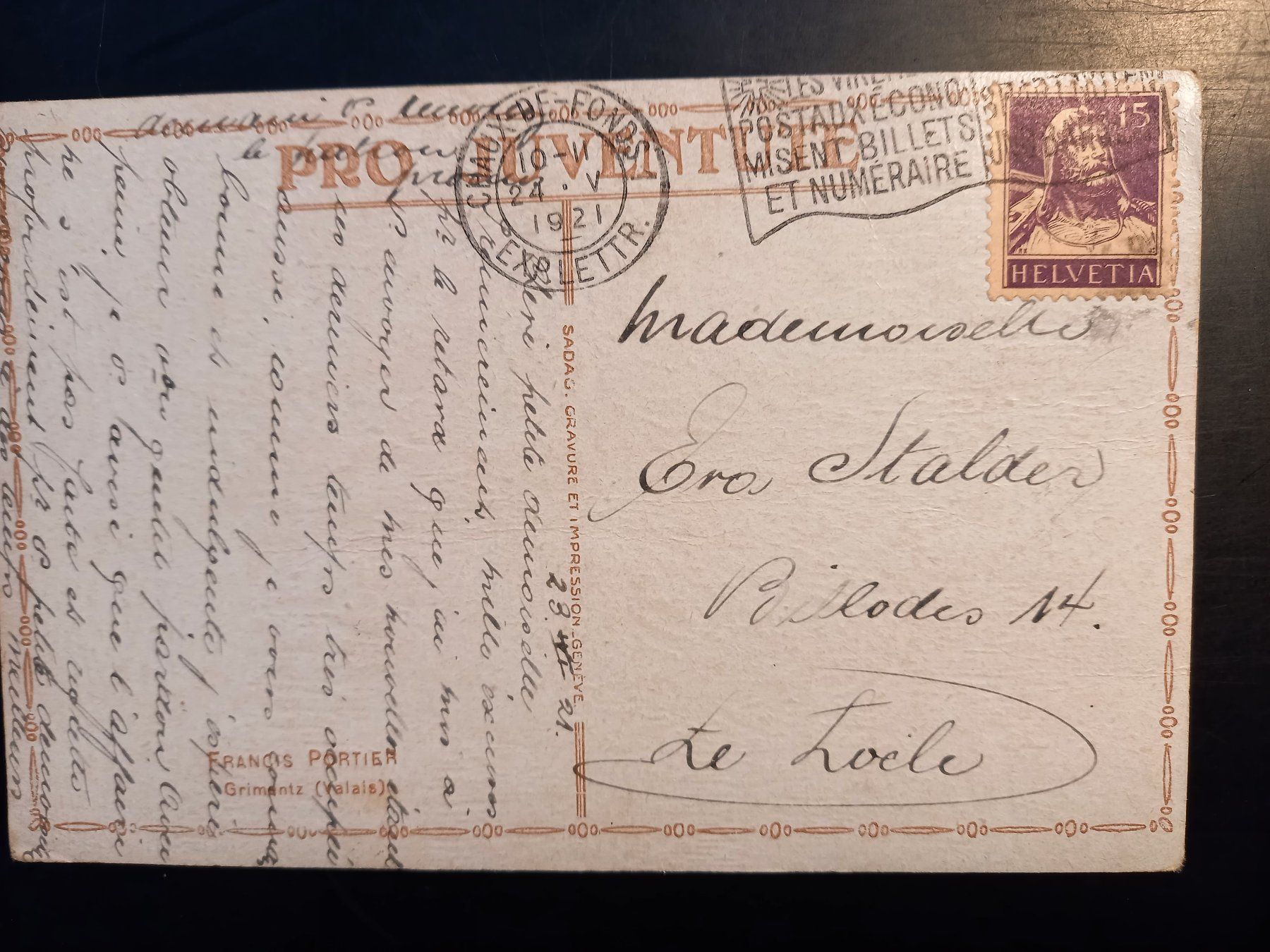 Cartoline postali: AK Pro Juventute – Usato da Herzogenbuchsee venduto da Herkules9 1