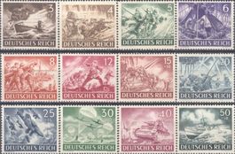 Deutsches Reich 831-842 Tag der Armee 1.Serie postfrisch