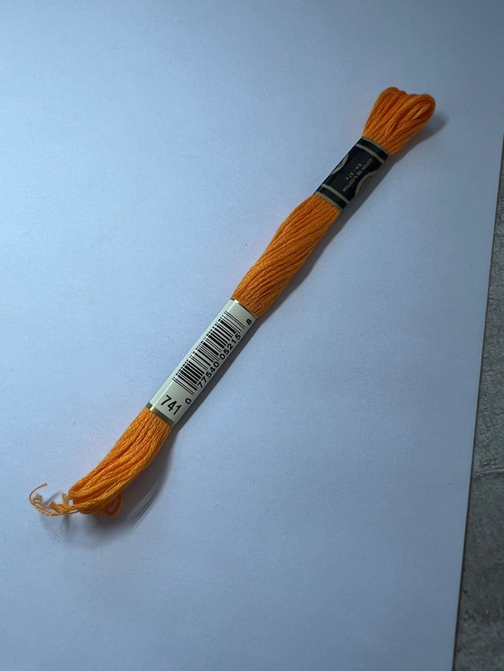 Cordicelle & Fili: Stickgarn DMC, Mouliné,  100% Baumwolle, neu – Nuovo e nell'imballaggio originale da Stein AG venduto da Anastasia_Asya