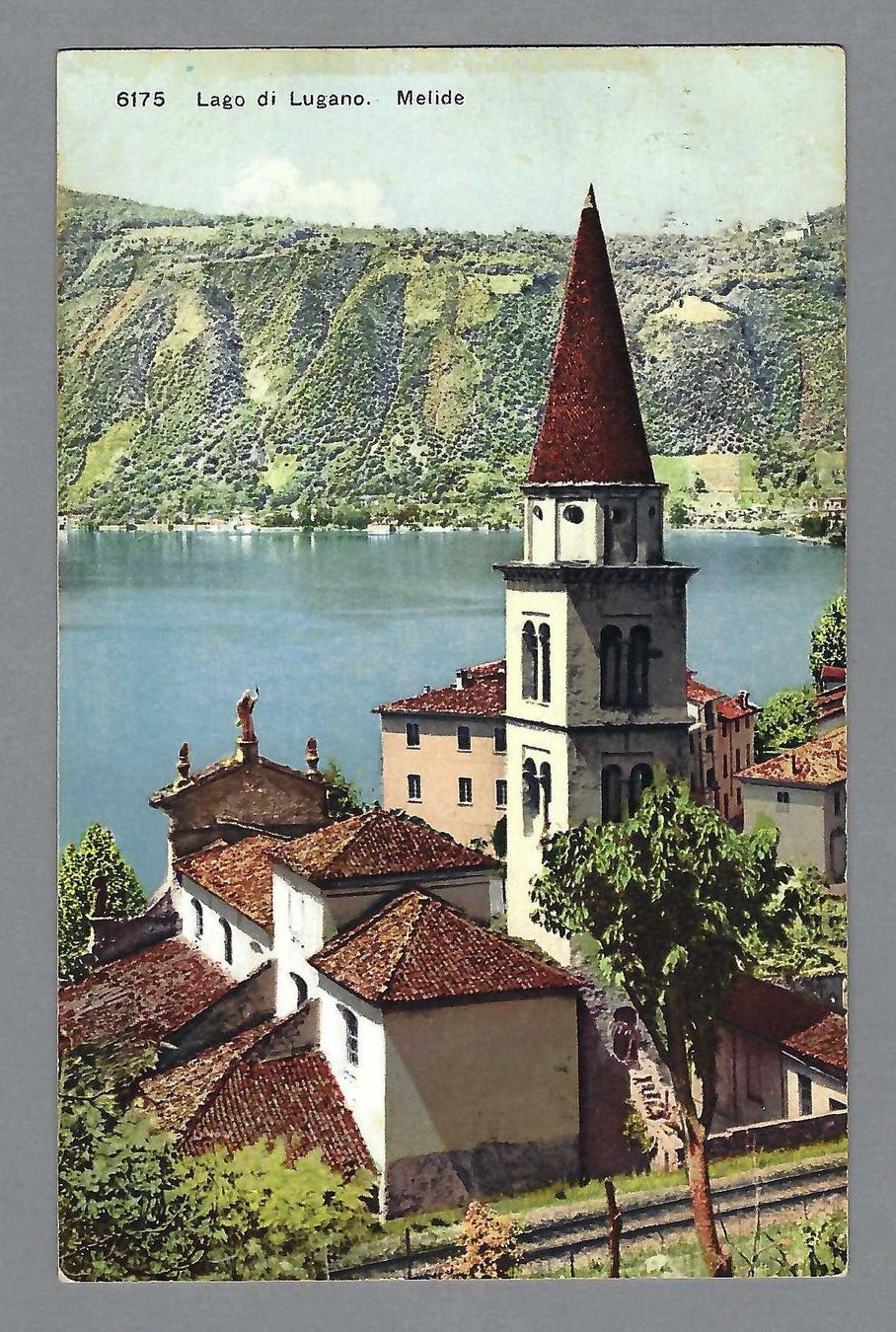 Ansichtskarten: 1915, MELIDE – Gebraucht aus Pura von ulisse1957
