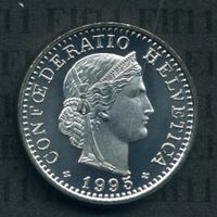 CHF___0.20 1995 stgl * nigelnagelneu! 20 Rappen