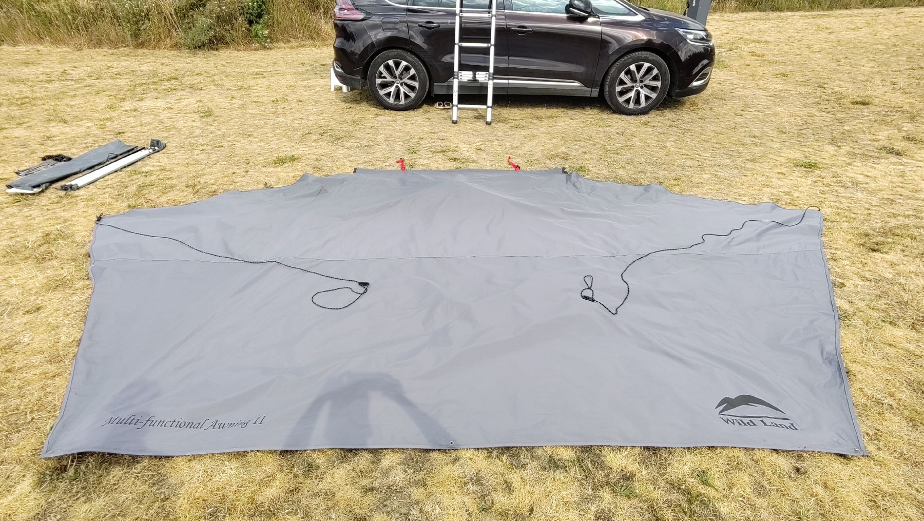 Auvents & marquises: Wild Land Tarp Multi-functional Awning II grau – Neuf avec emballage d'origine à Sarmenstorf par jas_7vpq 3