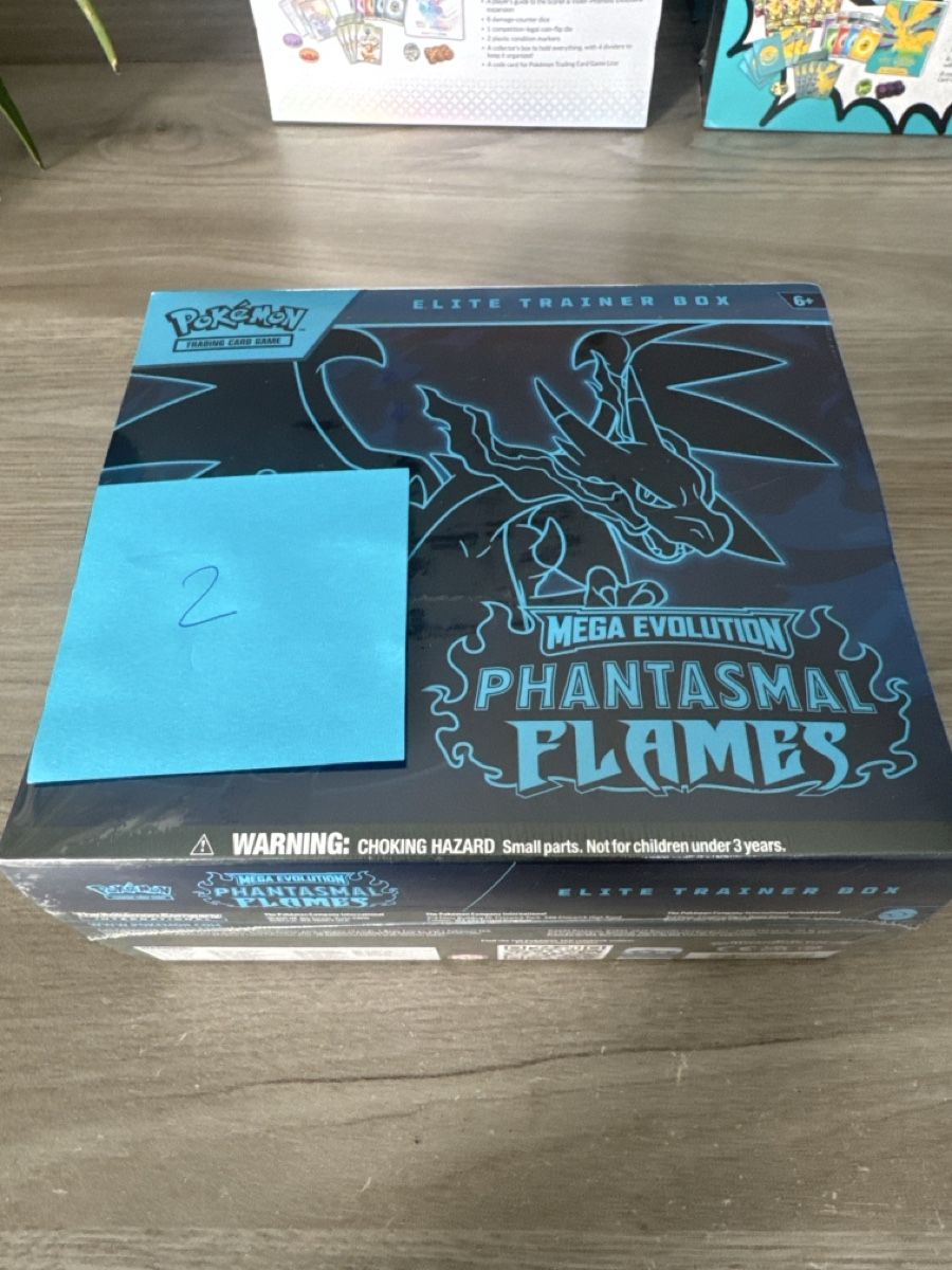 Pokémon Sammelbilder & Trading cards: ETB PHANTASMAL FLAMES – Neu und originalverpackt aus Riazzino von bar_f9fn 4