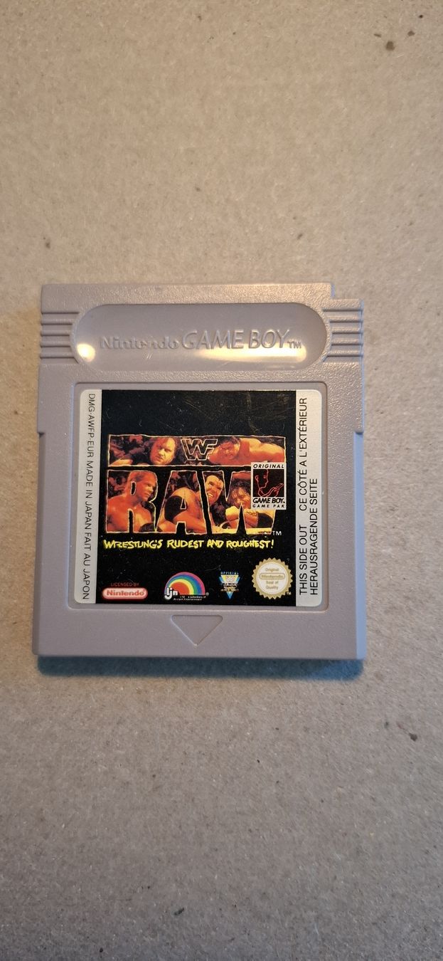 Nintendo Spiele: WWF Raw Game Boy – Gebraucht aus Zürich von rodney02