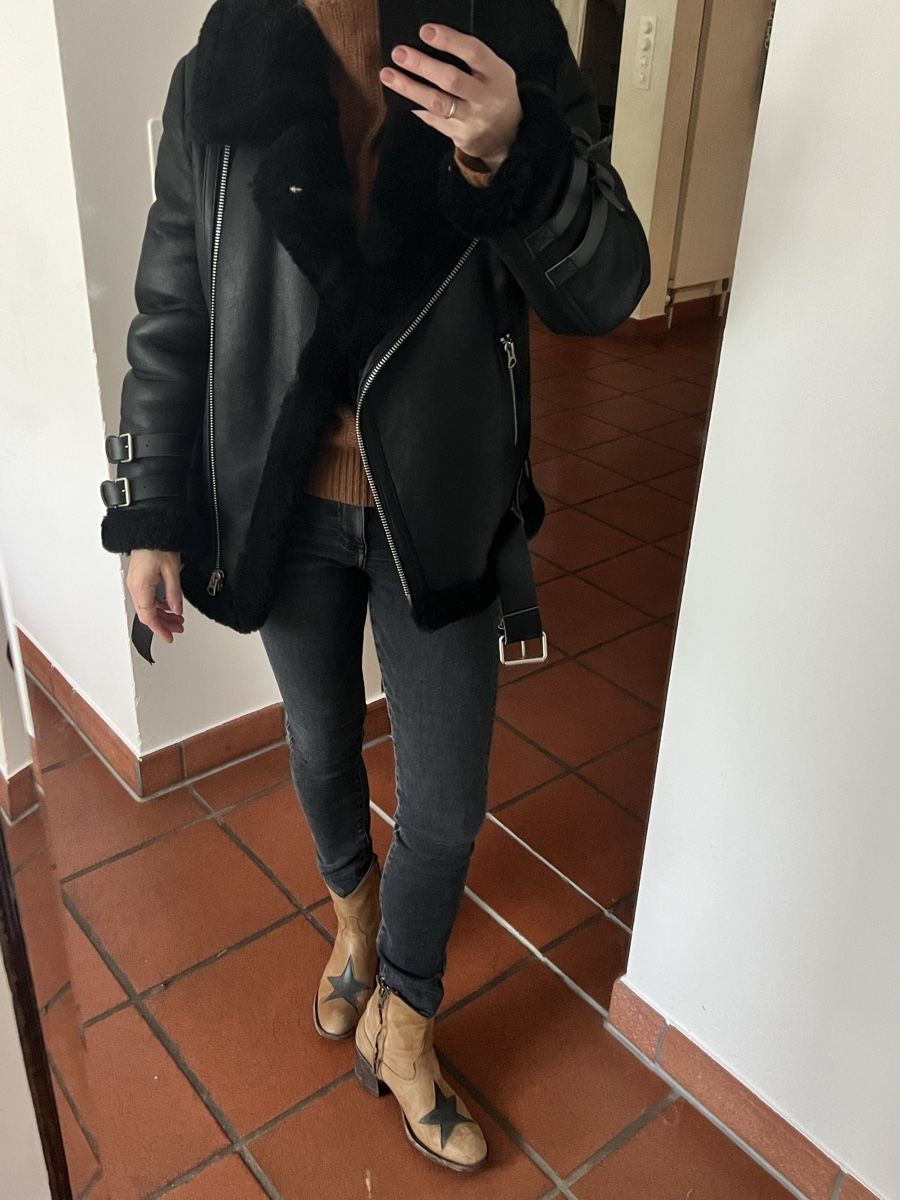 Giacche: Wunderschöne Shearling Jacke 36 – Usato da Zürich venduto da panka01 5