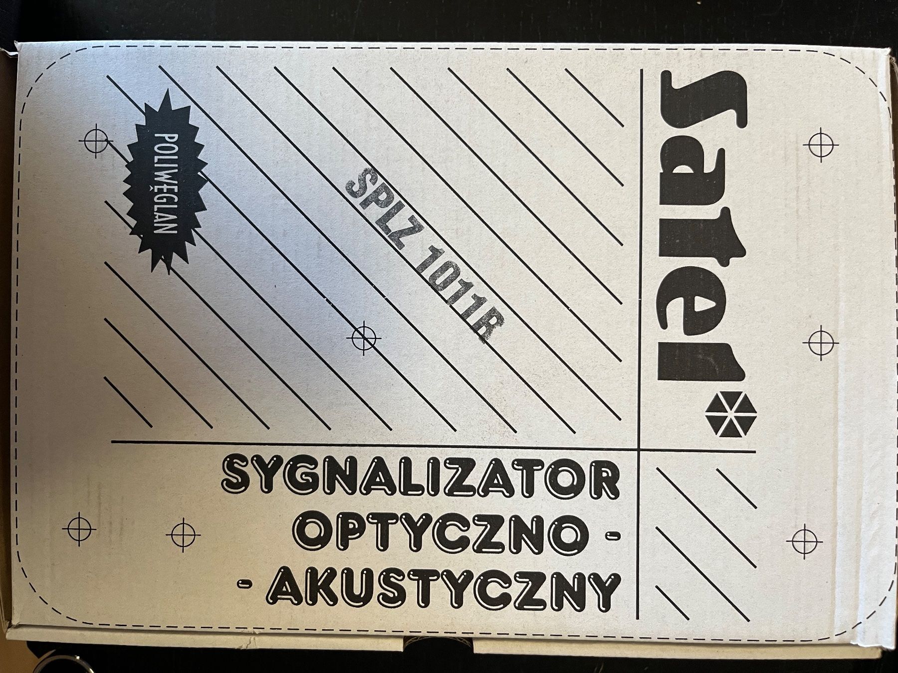 Sistemi d'allarme: Sater SPLZ 1011R Optisch-akustischer Sirene – Nuovo (secondo la descrizione) da St. Gallen venduto da hal_z78d 1