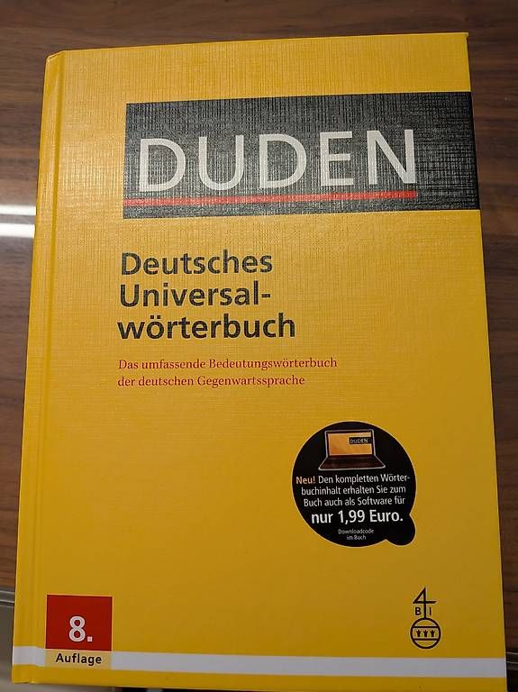 Libri: Duden Deutsches Universalwörterbuch – Usato da Zürich venduto da Hund_2000