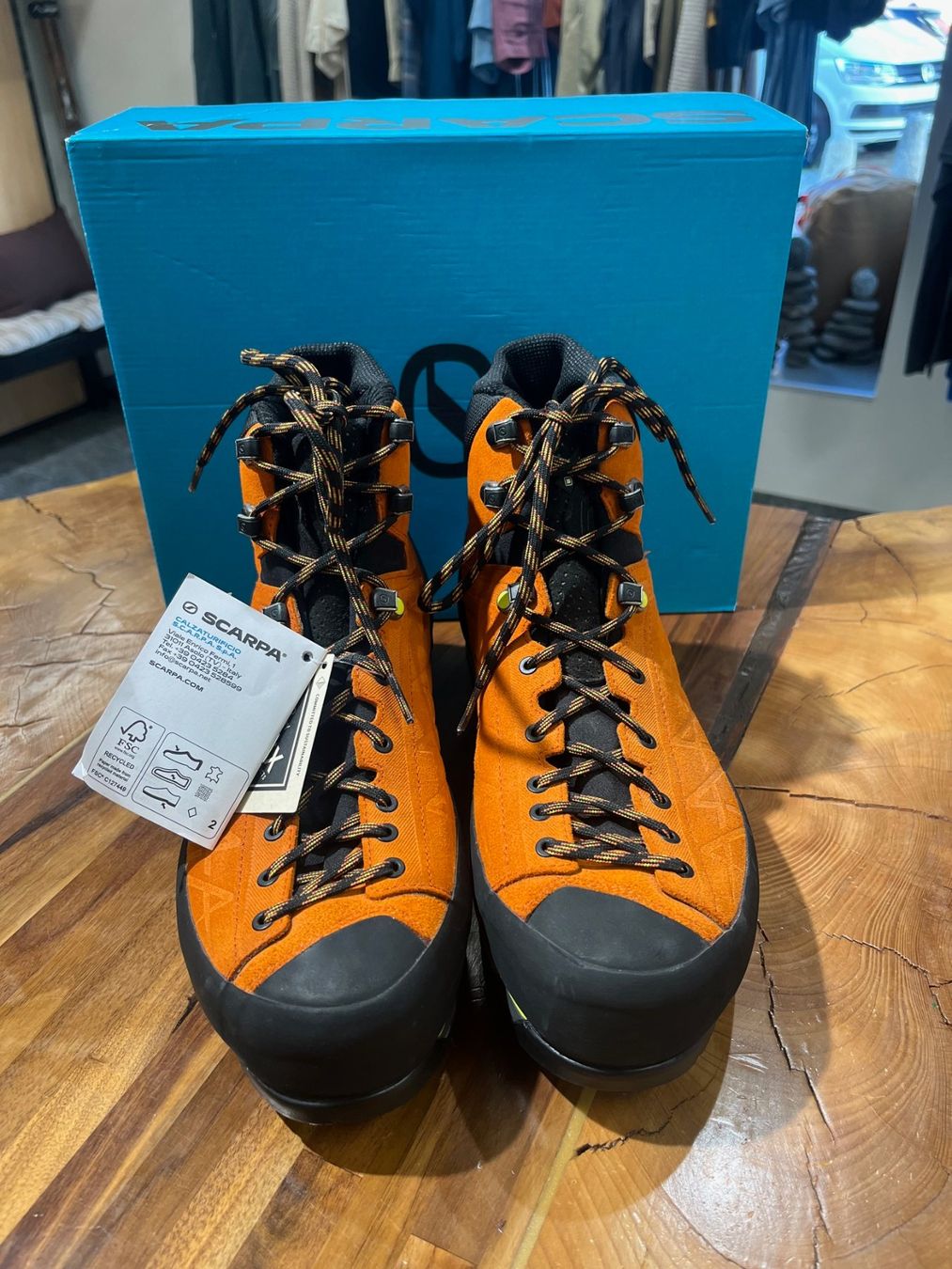 Scarpa Scarpe da uomo: Scarpa Zodiac Tech GTX, Grösse 41 – Nuovo e nell'imballaggio originale da Andermatt venduto da Alpin-Outlet 2