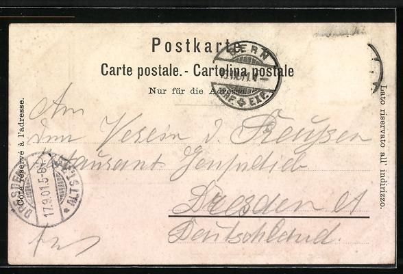 Cartoline postali: Bern, Kornhauskeller, Pächter Emil Rubi – Usato da Berlin venduto da bartko-reher 1