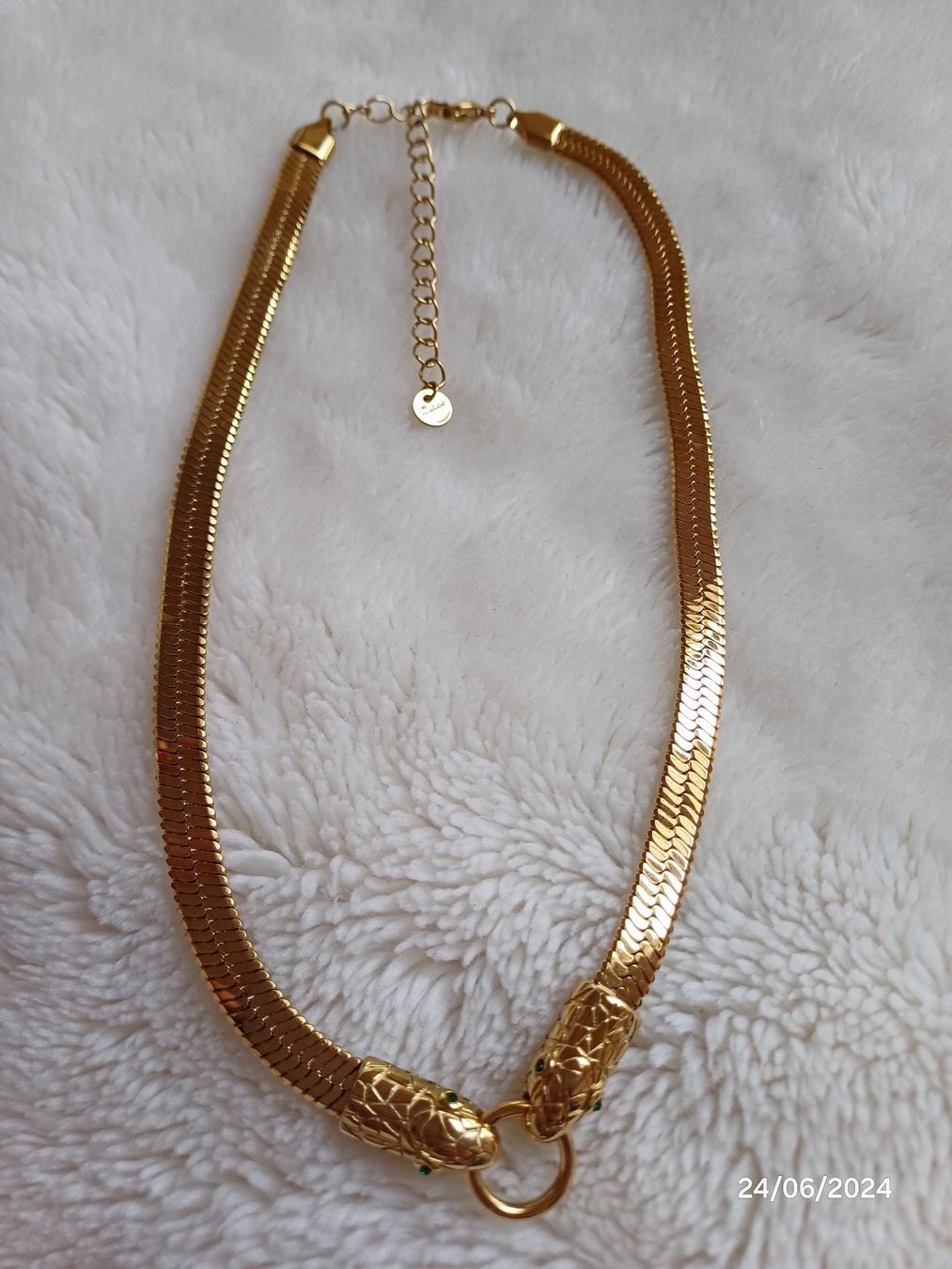 Catenine: Choker Kette - Schlange -  35 cm + 7.5 cm – Nuovo e nell'imballaggio originale da Würenlos venduto da Abracadabra26 4