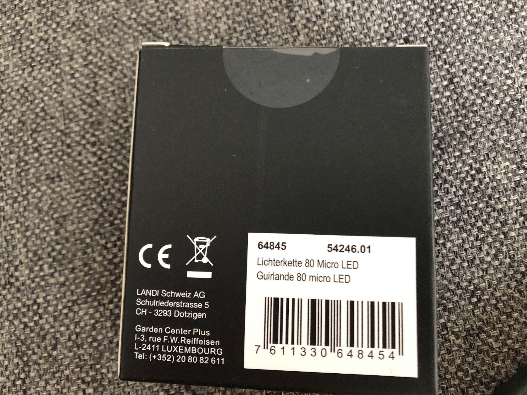 Ghirlande e barre luminose: Lichterkette Micro LED, 3Stk., 80 Lämpchen, neuwertig – Nuovo (secondo la descrizione) da Arlesheim venduto da leyRum4.5 4