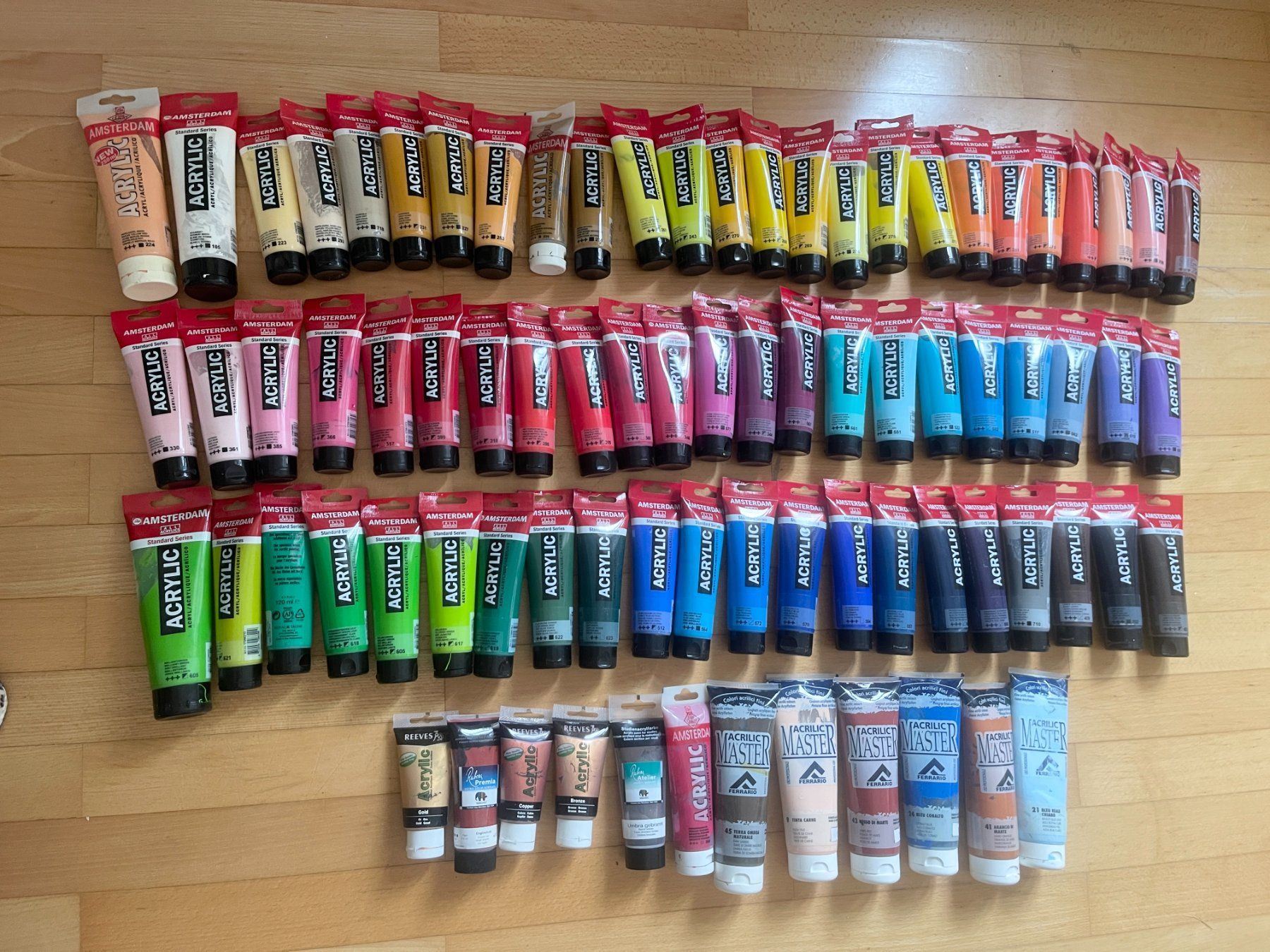 Colori: 69 Amsterdam Acrylfarben 120ml – Usato da Siblingen venduto da Woltersdorf50 1