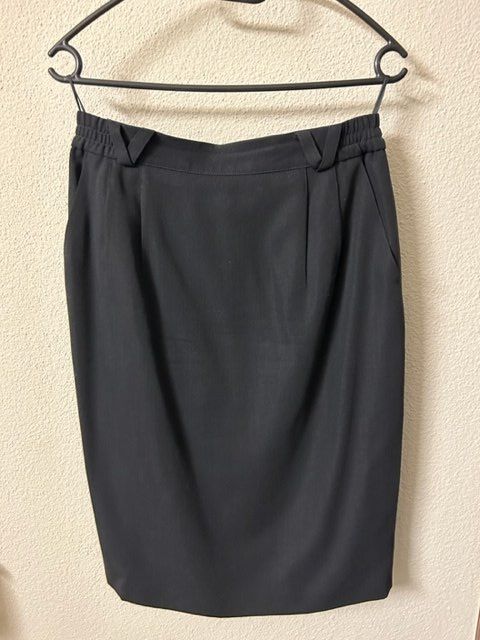 Basler Röcke: Basler - Anthrazit eleganter Jupe, Gr. 40 – Gebraucht aus Hagendorn von Teora66