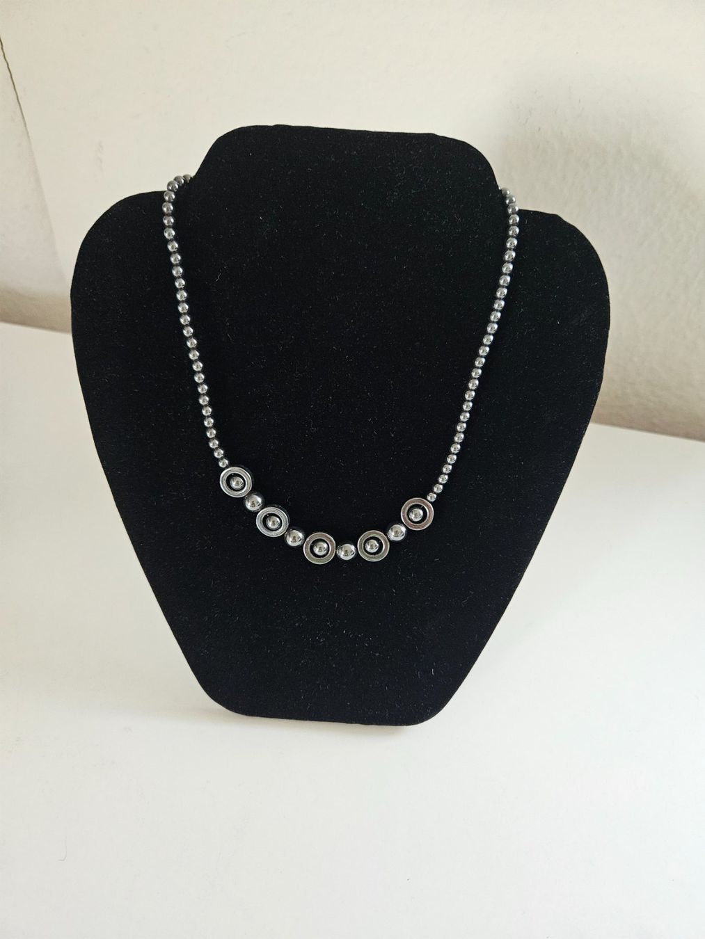 Catenine: Elegante Hämatit kette, – Usato da Urdorf venduto da Colina 4