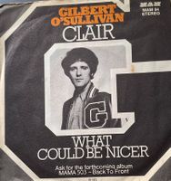 Vinyl-Single Gilbert O'Sullivan - Clair