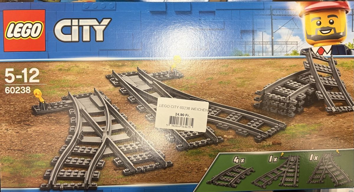 Lego Spielzeuge: Neu Originalverpackt Lego Weichen – Neu und originalverpackt aus Binningen von Eober