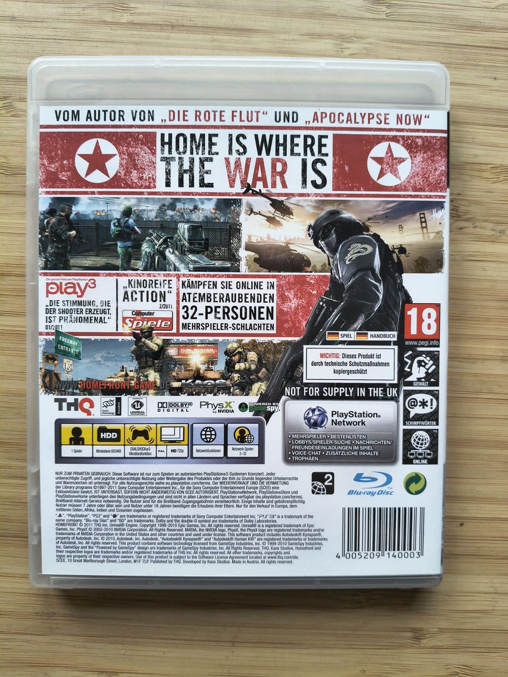 Giochi: Homefront (PS 3) – Usato da Riedholz venduto da ste_96cd 1