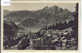 Rigi-Kaltbad mit Pilatus